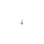 14K White Gold Family Jewelry Genuine Stone & Diamond Set Pendant
