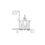 14kw Cutout Letter M Initial Pendant - Image 2