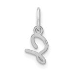 14KW Upper case Letter S Initial Charm - Image 3