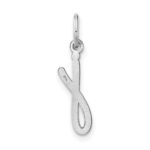 14KW Lower case Letter J Initial Charm - Image 3