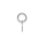 14KW Lower case Letter N Initial Charm - Image 2