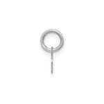 14KW Lower case Letter R Initial Charm - Image 2