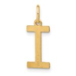 14ky Letter I Initial Pendant - Image 3