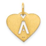 14ky Initial Letter A Initial Charm - Image 4
