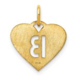 14ky Initial Letter B Initial Charm - Image 4