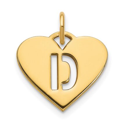 14ky Initial Letter D Initial Charm