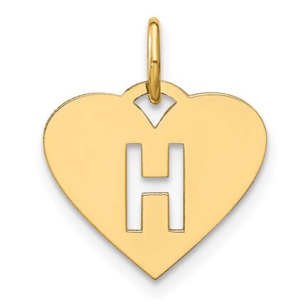 14ky Initial Letter H Initial Charm