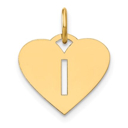 14ky Initial Letter I Initial Charm