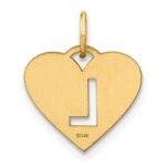 14ky Initial Letter L Initial Charm - Image 3