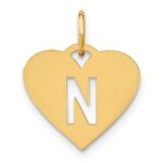 14ky Initial Letter N Initial Charm