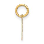 14ky Lowercase Letter S Initial Pendant - Image 2