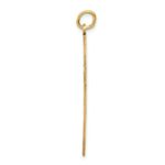 14K Laser Designed Ichthus Cross Charm - Image 2