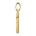 14k Polished Cross Pendant - Image 2