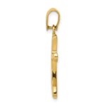 14k Polished Cross Pendant - Image 2