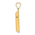 14K Polished Cross Pendant - Image 2