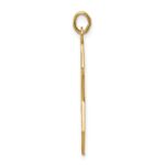 14k Polished Solid Star of David Pendant - Image 2