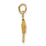14k Polished Flying Dove Pendant - Image 2