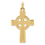 14k Celtic Cross Charm