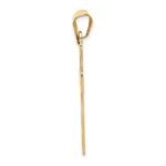 14k Polished Cross Pendant - Image 2