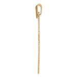 14k Polished Cross Pendant - Image 2