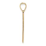 14K Laser Designed Cross Pendant - Image 2