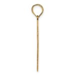 14K Laser Designed Cross Pendant - Image 2