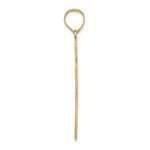 14K Laser Designed Cross Pendant - Image 2