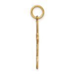 14K Loop with Center Heart Cross Pendant - Image 2