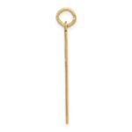 14K Laser Designed Cross Pendant - Image 2