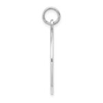 Sterling Silver Rhodium-plated Medical Jewelry Pendant - Image 2