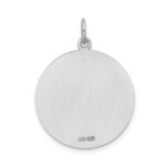 Sterling Silver Rhodium-plated Medical Jewelry Pendant - Image 3
