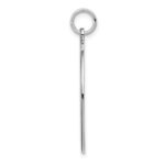 Sterling Silver Rhodium-plated Medical Jewelry Pendant - Image 2