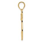 14k Diamond Cat Pendant - Image 2