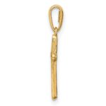 14K Cross CZ Pendant - Image 2