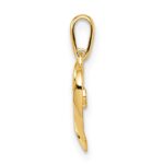 14k CZ Heart Pendant - Image 2