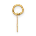 14K Small Script Letter A Initial Charm - Image 2