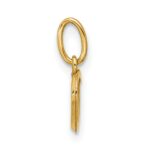 14K Polished Mother of Pearl Heart Pendant - Image 2