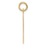 14k Friday the First Day Engravable Calendar Pendant - Image 2