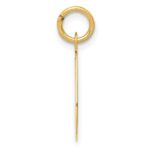 14k Medium Script Letter G Initial Charm - Image 2