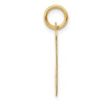14k Medium Script Letter J Initial Charm - Image 2