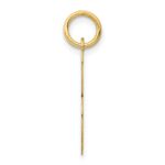 14k Large Script Letter B Initial Charm - Image 2