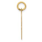 14k Large Script Letter O Initial Charm - Image 2