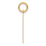 14k Large Script Letter P Initial Charm - Image 2