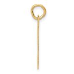 14k Large Script Letter T Initial Charm - Image 2