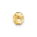 14k 4 carat Certified Lab Grown Diamond VS/SI+ G+ Princess Complete Four Prong Stud Earrings - Image 5