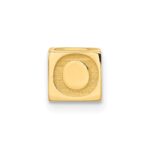 14ky Alphabet Bead Letter O - Image 3