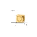 14ky Alphabet Bead Letter O - Image 4