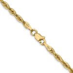 10k 2.8mm Semi-Solid Rope Chain - Image 3