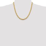10k 5.4mm Semi-Solid Rope Chain - Image 4