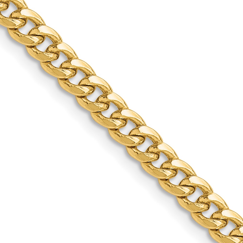 10BC200.jpg 10k 4.5mm Semi-Solid Miami Cuban Chain - Image 1